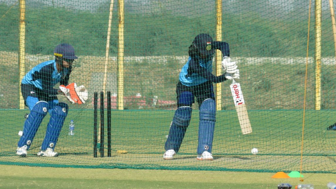 The India Women squad was at the venue and in quarantine before the names for the South Africa series were made public. Photo: Ekana Cricket Media